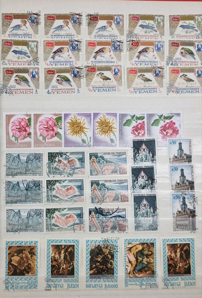 Sammelalbum Briefmarken Sammlung Stamps in Wennigsen