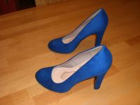 Schuhe, Pumps blau Wildleder Größe 40 Bayern - Füssen Vorschau