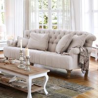 Sofa Couch Wohnzimmer Loberon Chesterfield Nordrhein-Westfalen - Blomberg Vorschau