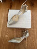Jimmy Choo Riemchenpumps gold 41 mit Karton/Rechnung Nordrhein-Westfalen - Neuss Vorschau