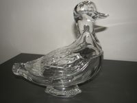 Vase Ente Figur aus Glas Neu! 18x22 cm NP-35€ Bayern - Regensburg Vorschau