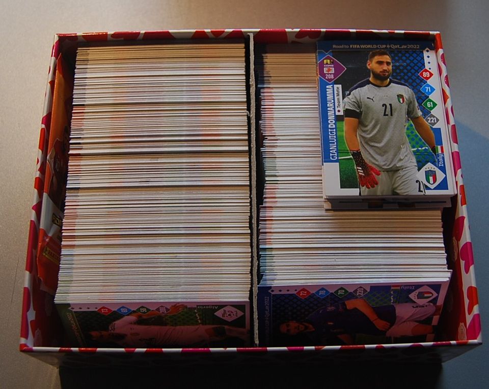 Ca. 4000 Tradingcards WM u. Road to WM 2010, 2014, 2018 und 2022 in Bruckmühl