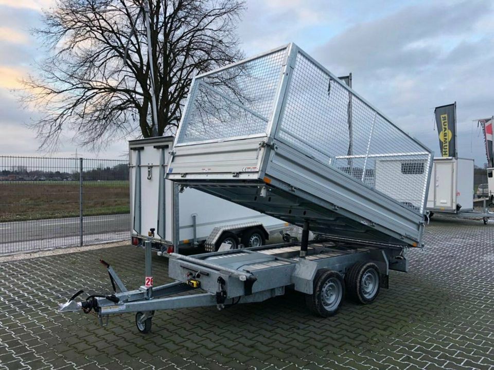 Humbaur HTK 3000.31 (Galabau) 3,0t | Dreiseitenkipper Gitter in Bassum