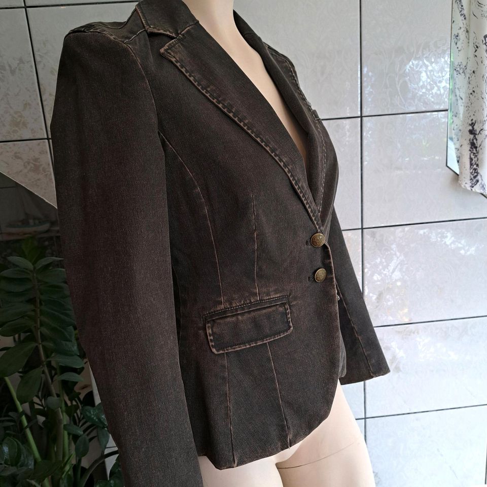 MEXX Damen Blazer Gr.36*Denim* Grün-Braun*NEU!!Super in Köln