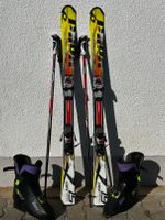 Ski-Set Völkl Racetiger 130 mit Skischuhen + Stöcken - Kinderski Bayern - Rosenheim Vorschau