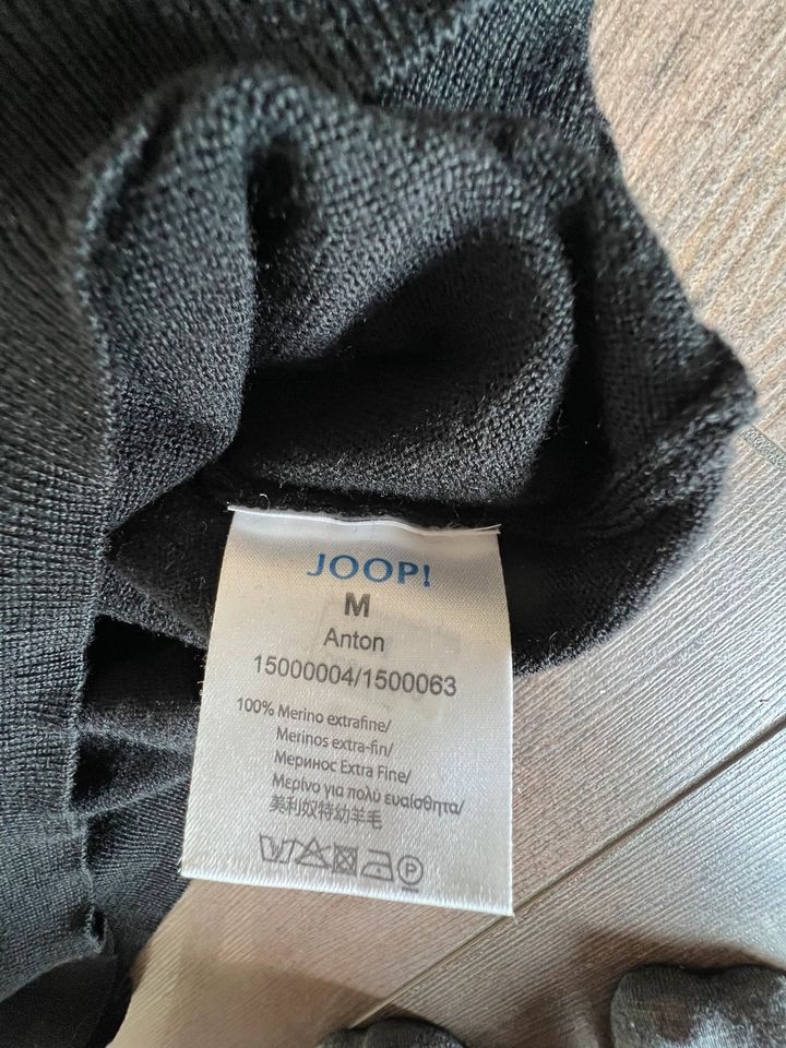 Joop Pullover Gr. M schwarz Merinowolle Strickpullover in Ludwigslust