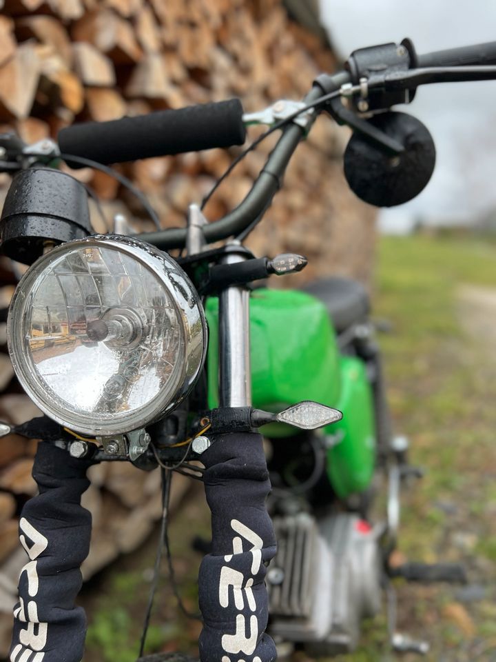 Simson S50 S51 Blinkerhalter vorn Rund / Hexagon / H-Twisted in Ebersbach bei Großenhain