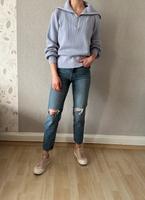Zara Mom Jeans destroyed look XS S 32 34 Nordrhein-Westfalen - Oelde Vorschau