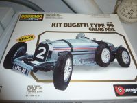 KIT Bugatti Type 59 Grand Prix von Burago im Maßstab 1:18 Rheinland-Pfalz - Waldalgesheim Vorschau