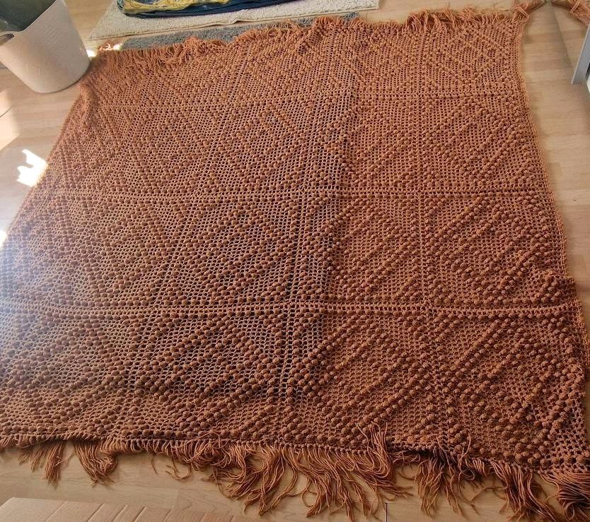 Große boho Tagesdecke,Bettüberwurf Handarbeit in Lahr (Schwarzwald)