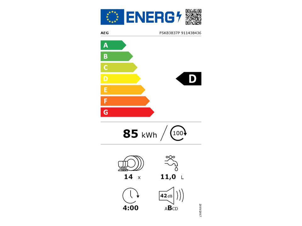 AEG Vollintegrierter Comfortlift-Geschirrspüler FSK83837P neu OVP in Schwäbisch Hall