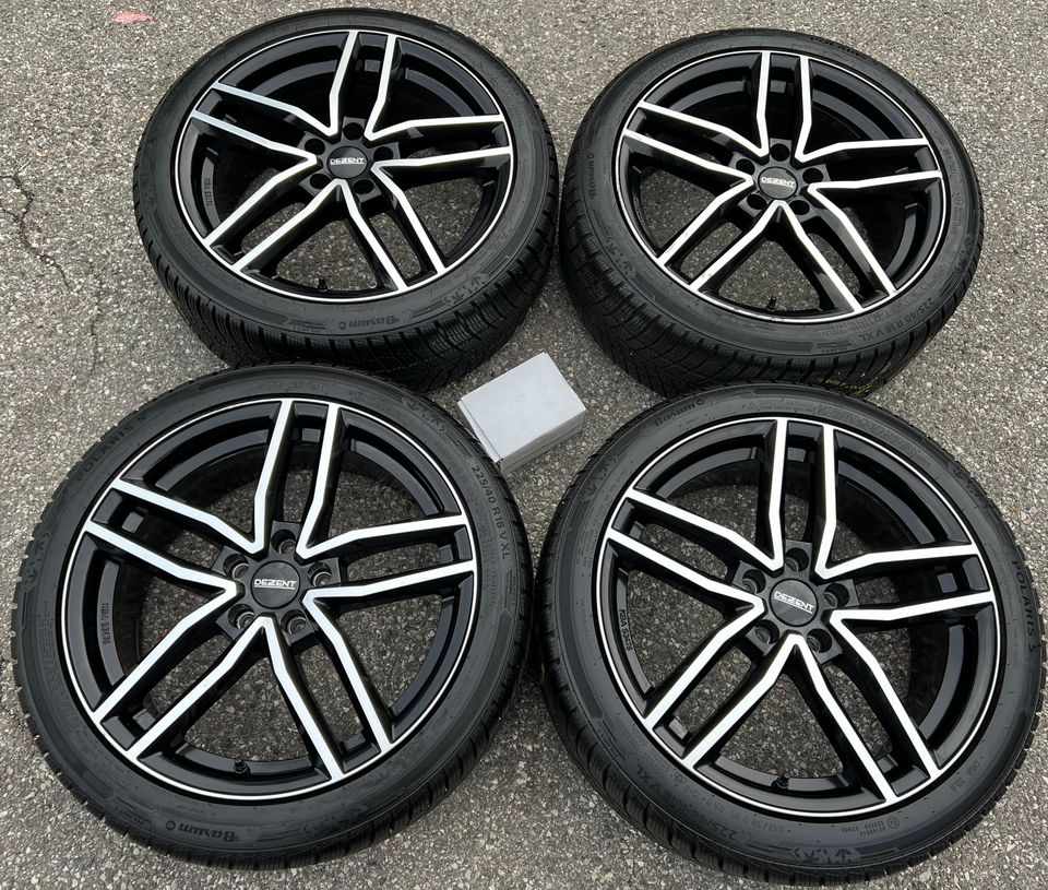 4 ALU 18" WINTERRÄDER FORD FOCUS DA3 DB3 DYB MONDEO C-MAX #1B8S in Bad Tölz