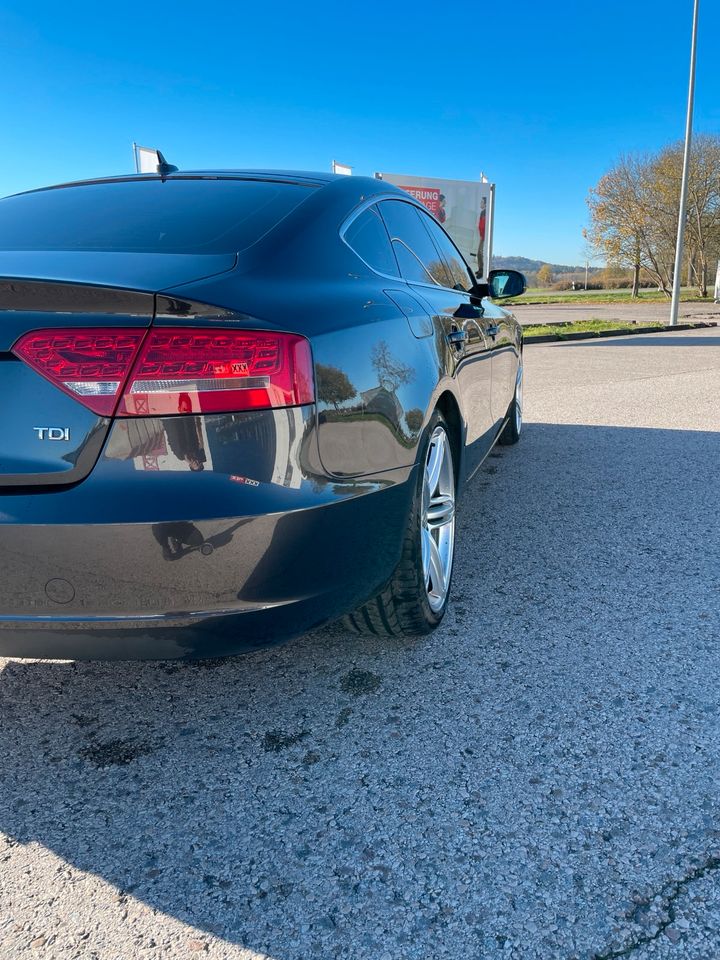 Audi A5 Sportback 8T 2.0 TDI 3xSLine in Wassertrüdingen