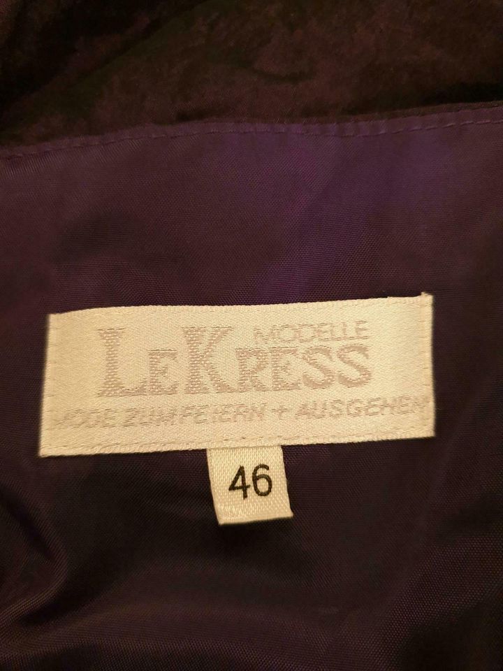 Schickes Abendkleid von LE KRESS, Gr. 46 in Bellenberg