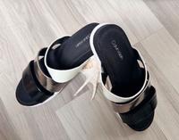 Calvin Klein Sandalen/ Pantoffeln Gr 38 sehr bequem Baden-Württemberg - Burgrieden Vorschau