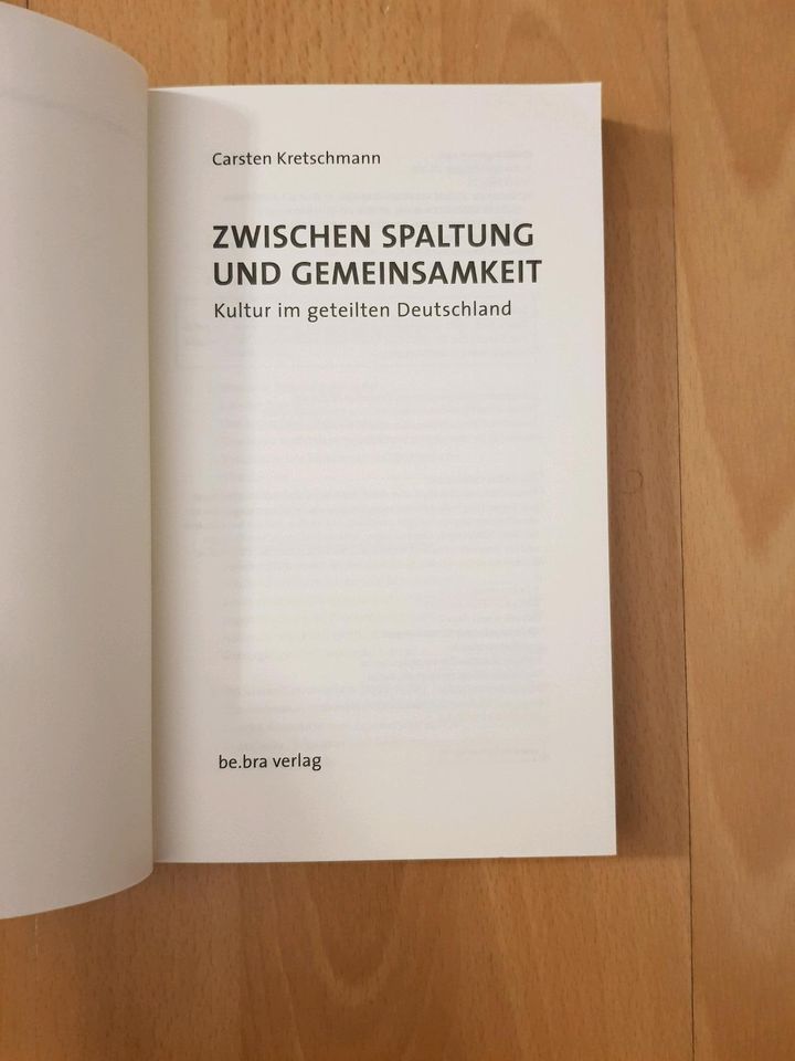 Carsten Kretschmann Zwischen Spaltung u Gemeinsamkeit Buch Bücher in Frankfurt am Main