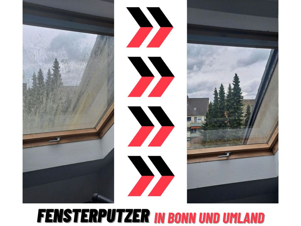 Fensterputzer in Bonn - Fensterreinigung - Klare Sicht zum günstigsten Preis in Bonn