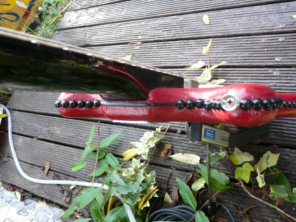⭐Vintage Gitarre HÖFNER 164 V 1963 neu aufgebaut⭐TOP Zustand ⭐ in Helmstadt-Bargen