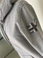 ❤️ Napapijri Hoodie Jacke L grau Nordrhein-Westfalen - Halver Vorschau