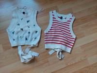 2 H&M Sommertops Strick creme-gemustert Gr. XXS neu! Niedersachsen - Uelzen Vorschau