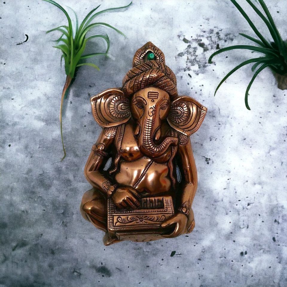 Ganesha Figur, indischer Wandbehang, spirituelle Statue in Weil im Schönbuch