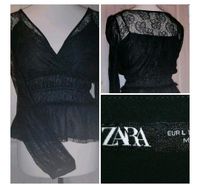 Sexy Zara Shirt Bluse Spitze Volant Langarm V-Asschnitt L Gothic Bayern - Straubing Vorschau