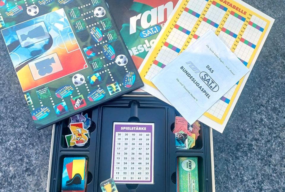 Gesellschaftsspiel Das Bundesliga Spiel ran SAT.1 Fussball Klee in Schwieberdingen