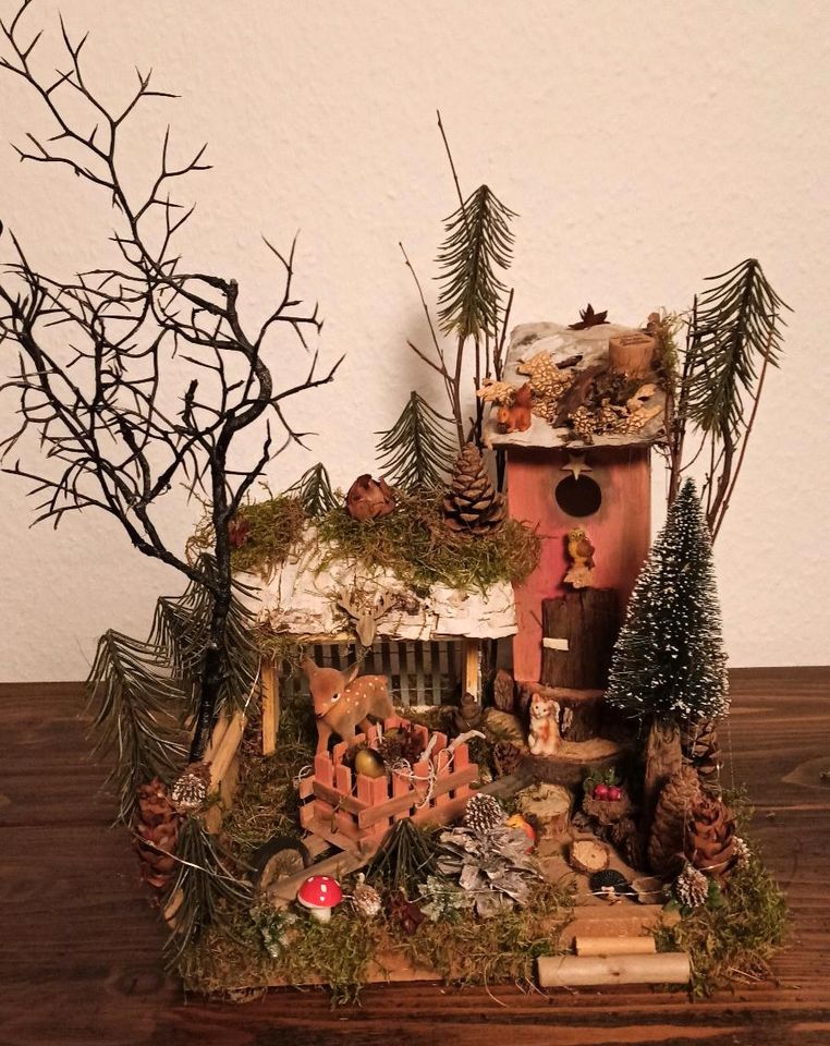 Wichtelhaus Wichteltür Weihnachtsdeko Feenhaus Gnom in Köln