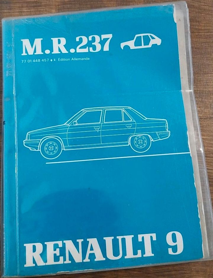 Reparaturhandbuch Karosserie Renault 9 L421-L423 in Freckenfeld