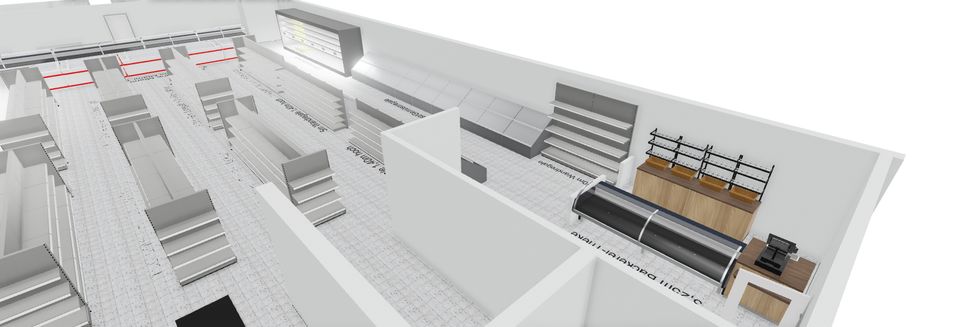 3D - Supermarktplanung, Lebensmittelmarkt, Planung und Beratung in Anröchte