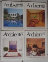 Ambiente Zeitschrift Wohnen Design 4 Ausgaben 1982 komplett Niedersachsen - Burgdorf Vorschau