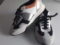 Sneaker "Geox ", weiß/schwarz/orange/silber,Gr.40 Bayern - Laufen Vorschau