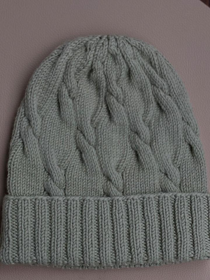 Gestrickte Mütze Aus Merino ohne Bonbons 56-57 cm in Erding