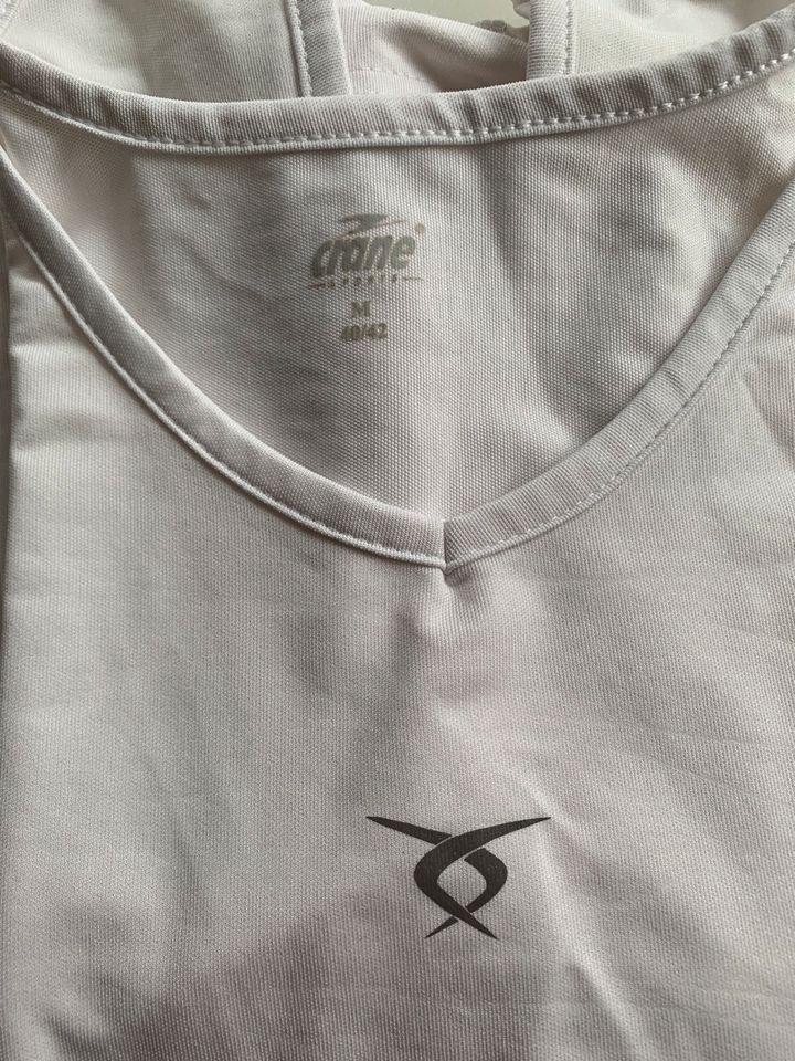 Sport Shirt, M, weiß /Pink in Mettlach