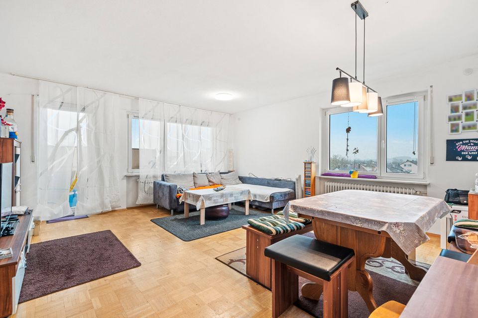 360° I Helle 3- Zimmer Wohnung mit Weitblick! in Baienfurt