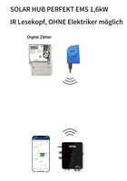 SOLAR HUB PERFEKT EMS 1,6kW inkl. IR Lesekopf für 48V LiFePO4 Speicher für B Balkonkraftwerk rund um die Uhr liefert Strom automatisch und intelligent liefern, ohne Elektriker: Nordrhein-Westfalen - Kerpen Vorschau