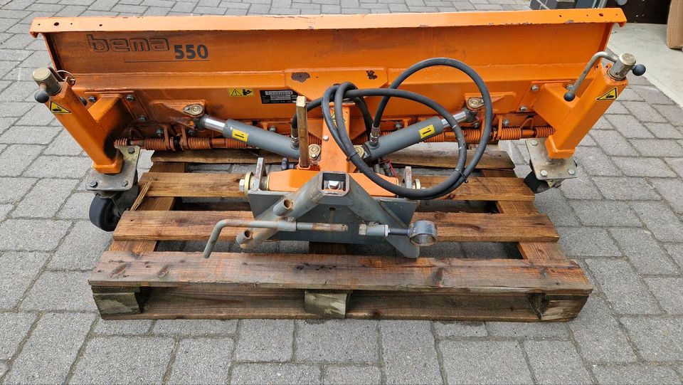 Bema 550 Schneeschild 1,55m, Kleintraktor, gebraucht, Top Zustand in Damme