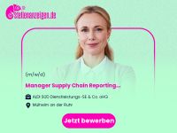 Manager Supply Chain Reporting & Nordrhein-Westfalen - Mülheim (Ruhr) Vorschau