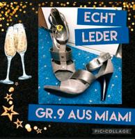 Edle Highheels Echtleder Metallic silber .40 Leipzig - Burghausen-Rückmarsdorf Vorschau