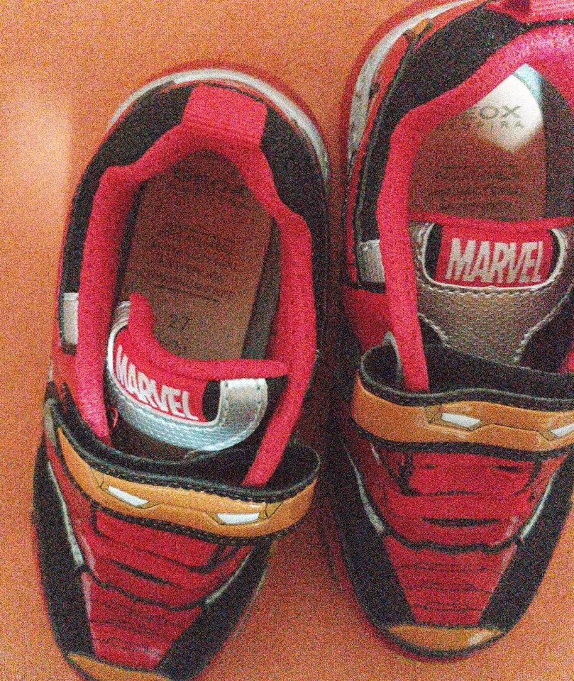 Geox Sneakers Iron Man, *Neu MARVEL Black/Red in Illingen