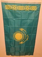 Flagge Kasachstan Fahne Flag Kazahstan EM2024 2ösen 90x150cm Nürnberg (Mittelfr) - Nordstadt Vorschau