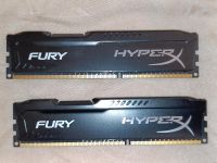 Hyperx Fury 8GB (2x4GB) RAM DDR3 1600MHz DIMM C10 Bayern - Schrobenhausen Vorschau