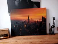 Riesen Leinwand, New York, Manhattan, Skyline, Sonnenuntergang Bayern - Landshut Vorschau