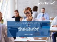 Mitarbeiter*in (w/m/d) Callcenter/Outbound | Augsburg Bayern - Augsburg Vorschau