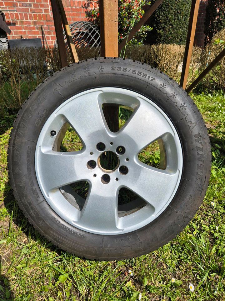 Mercedes Alufelgen + Winterreifen 235/55 R17 in Emsdetten