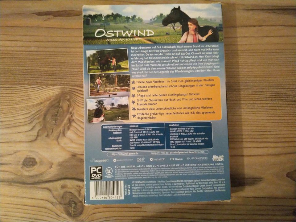 NEU - PC DVD/ROM Spiel - Ostwind - Aris Ankunft in München