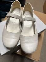 Kommunion schicke Schuhe Ballerinas Mädchen weiß Gr. 35 Rheinland-Pfalz - Vettelschoß Vorschau