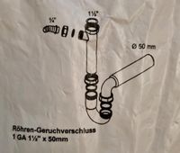 Röhren Siphon Geruchsverschluss 1 1/2 x 50mm Altona - Hamburg Othmarschen Vorschau