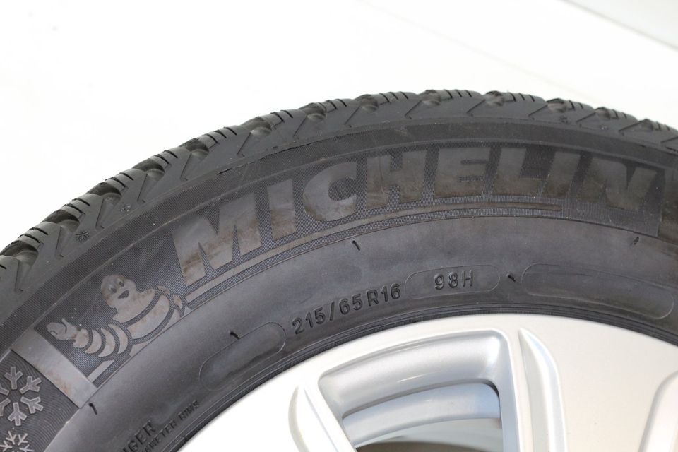 4 x 215/65 R16 98H Winterreifen Michelin Alpin M+S 6,5MM DOT15 in Brackenheim