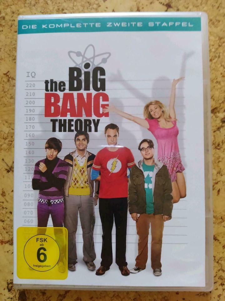 The big Bang theory zweite Staffel 2 DVD in Kappel-Grafenhausen